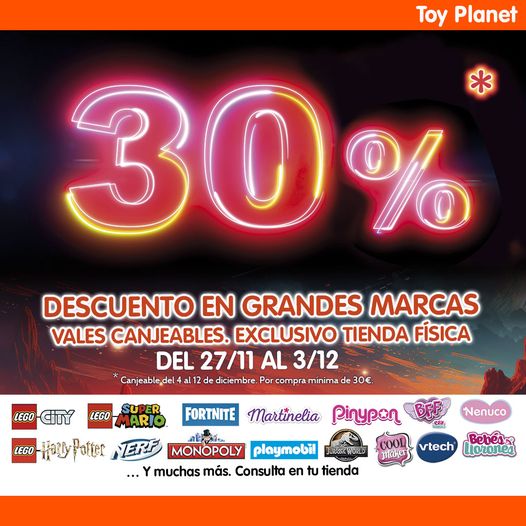 Toy planet sales descuento